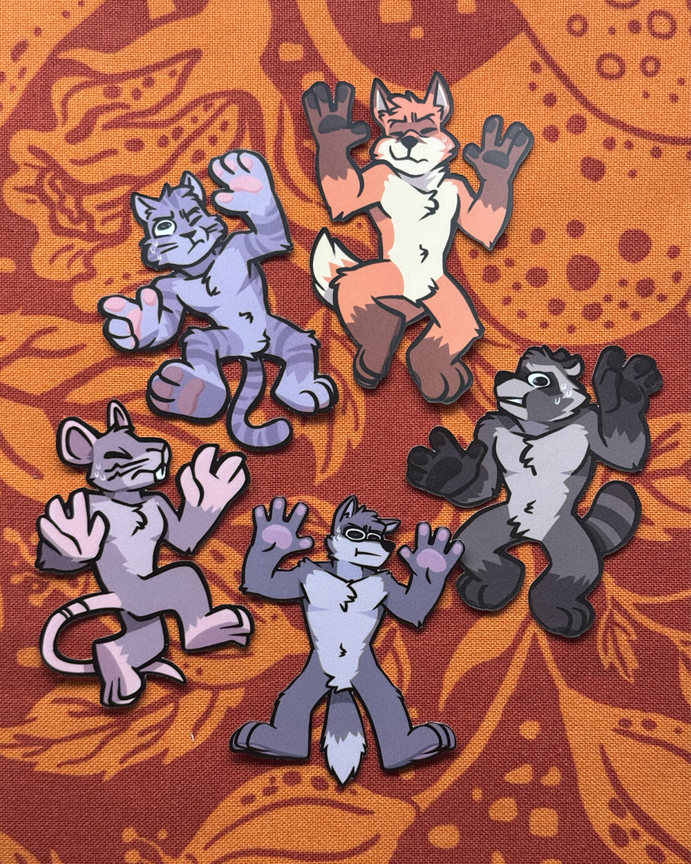 Squished Micro Vinyl Sticker