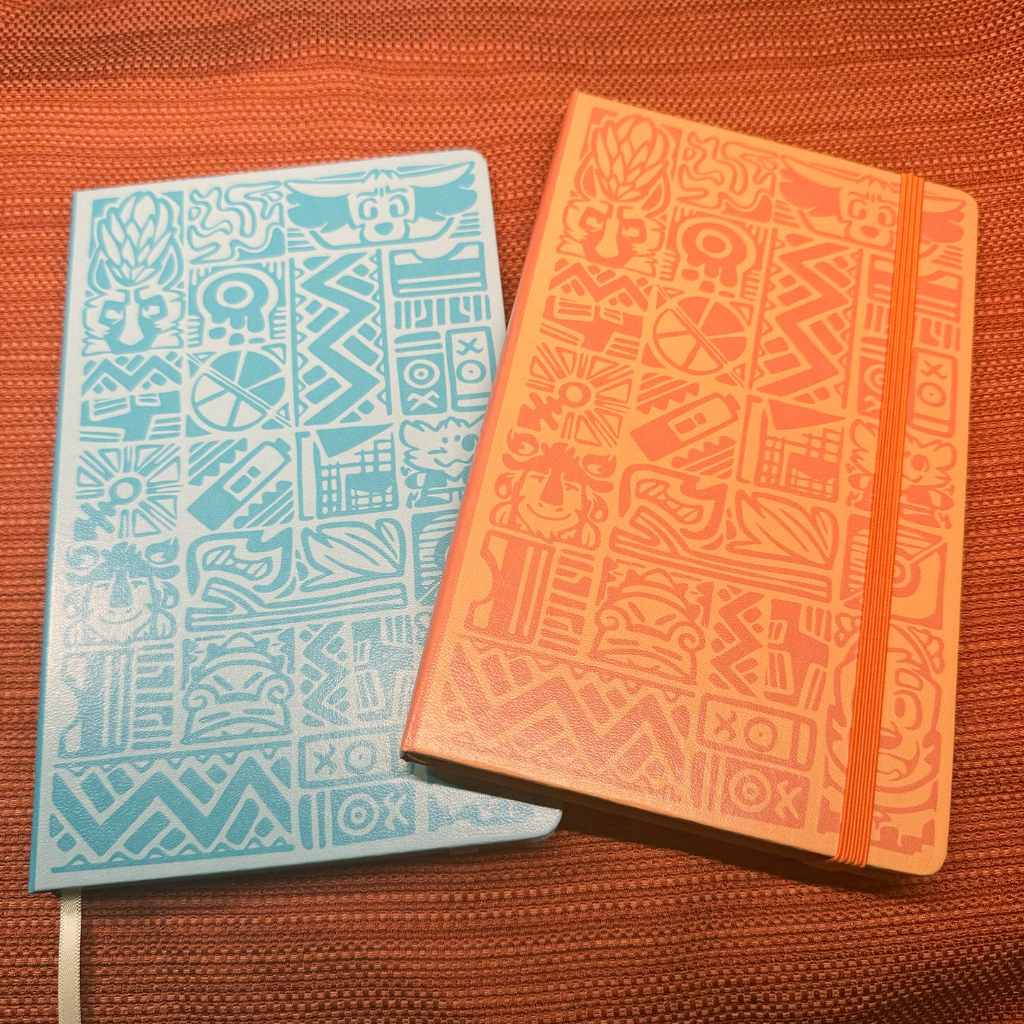 Big Island Leatherette Notebook (Bigger Blue)